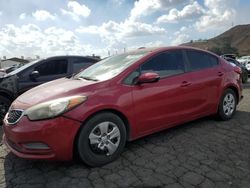 KIA salvage cars for sale: 2015 KIA Forte LX