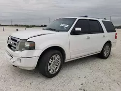 Salvage cars for sale from Copart New Braunfels, TX: 2014 Ford Expedition Limited