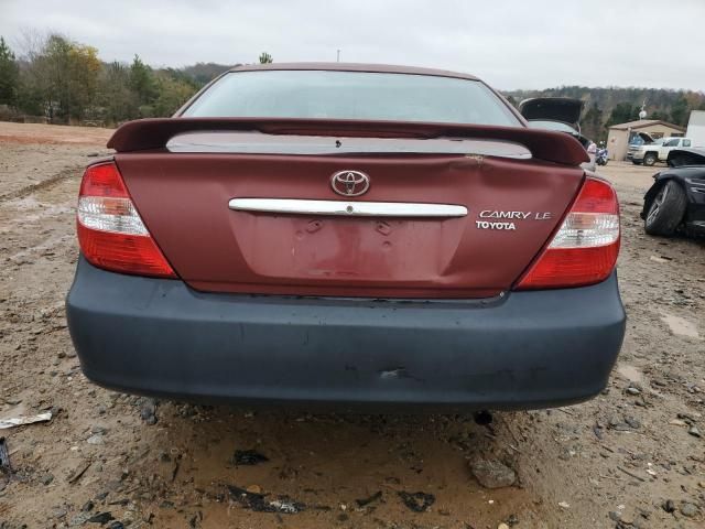 2002 Toyota Camry LE