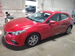 Salvage cars for sale at Blaine, MN auction: 2016 Mazda 3 Sport