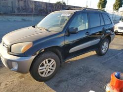 Salvage cars for sale from Copart Wilmington, CA: 2002 Toyota Rav4