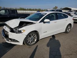 Salvage cars for sale at Fresno, CA auction: 2017 Ford Fusion SE Hybrid