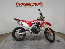 Salvage motorcycles for sale at Dallas, TX auction: 2020 Honda CRF450 L