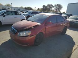 Toyota Vehiculos salvage en venta: 2008 Toyota Corolla CE