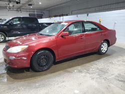 Toyota salvage cars for sale: 2003 Toyota Camry LE