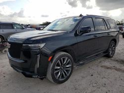 Salvage cars for sale at Houston, TX auction: 2021 Cadillac Escalade Sport