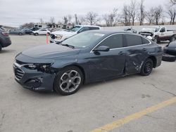 Salvage cars for sale from Copart Bridgeton, MO: 2020 Chevrolet Malibu LT