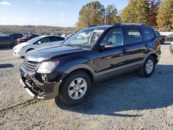 Salvage cars for sale at Concord, NC auction: 2009 KIA Borrego LX