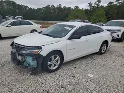 Carros salvage sin ofertas aún a la venta en subasta: 2019 Chevrolet Malibu LS