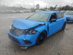 Honda salvage cars for sale: 2022 Honda Civic Sport