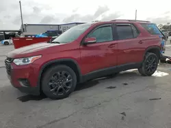 Salvage cars for sale at Orlando, FL auction: 2021 Chevrolet Traverse RS