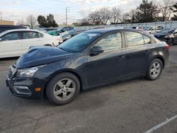 Salvage cars for sale at Moraine, OH auction: 2016 Chevrolet Cruze Limited LT