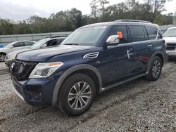 Salvage cars for sale at Augusta, GA auction: 2017 Nissan Armada SV