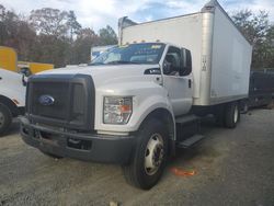 Salvage trucks for sale at Waldorf, MD auction: 2017 Ford F650 Super Duty