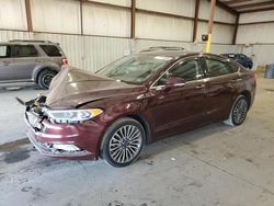 Carros salvage sin ofertas aún a la venta en subasta: 2017 Ford Fusion SE