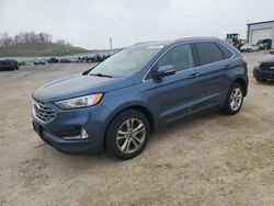 Salvage cars for sale at Mcfarland, WI auction: 2019 Ford Edge SEL