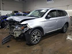 Mitsubishi salvage cars for sale: 2017 Mitsubishi Outlander ES