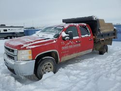 Salvage trucks for sale at Rocky View County, AB auction: 2009 Chevrolet Silverado C3500