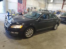 Salvage cars for sale at auction: 2012 Volkswagen Passat SEL