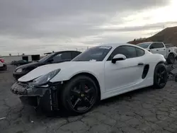 Salvage cars for sale at auction: 2015 Porsche Cayman