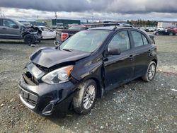 Salvage cars for sale at Elmsdale, NS auction: 2015 Nissan Micra