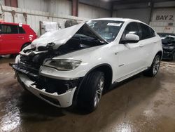 Salvage cars for sale at Elgin, IL auction: 2013 BMW X6 XDRIVE50I