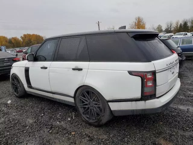 2017 Land Rover Range Rover