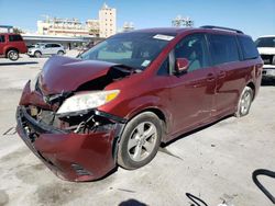 Toyota salvage cars for sale: 2018 Toyota Sienna LE