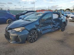 Salvage cars for sale at Homestead, FL auction: 2018 Toyota Corolla L