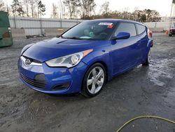 Salvage cars for sale at Spartanburg, SC auction: 2012 Hyundai Veloster