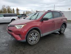 Salvage cars for sale at Portland, OR auction: 2018 Toyota Rav4 LE