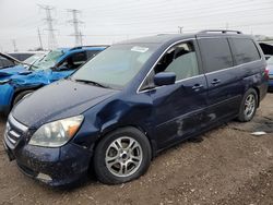 Salvage cars for sale at Elgin, IL auction: 2005 Honda Odyssey Touring