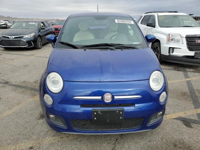 2012 Fiat 500 Sport