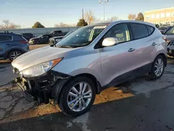 Salvage cars for sale at Littleton, CO auction: 2013 Hyundai Tucson GLS