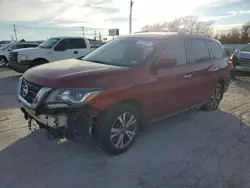 Nissan salvage cars for sale: 2017 Nissan Pathfinder S