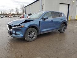 Salvage cars for sale from Copart Central Square, NY: 2019 Mazda CX-5 Touring