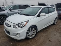 Salvage cars for sale from Copart Elgin, IL: 2012 Hyundai Accent GLS