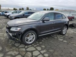 Salvage cars for sale at Martinez, CA auction: 2015 Audi Q5 Premium Plus