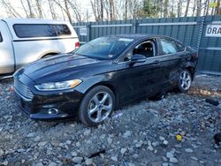 Salvage cars for sale at Candia, NH auction: 2015 Ford Fusion SE