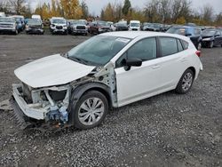 Salvage cars for sale from Copart Portland, OR: 2018 Subaru Impreza