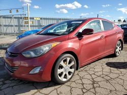 Salvage cars for sale at Dyer, IN auction: 2013 Hyundai Elantra GLS