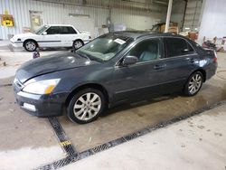 Salvage cars for sale at York Haven, PA auction: 2007 Honda Accord EX