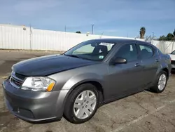 Salvage cars for sale at Van Nuys, CA auction: 2013 Dodge Avenger SE