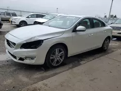 Salvage cars for sale at Dyer, IN auction: 2014 Volvo S60 T5