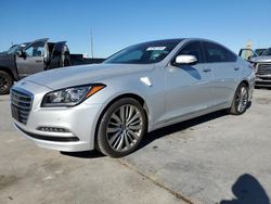 Salvage cars for sale at Grand Prairie, TX auction: 2017 Hyundai 2017 Genesis G80 Ultimate