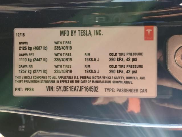 2018 Tesla Model 3