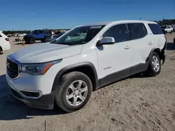 Salvage cars for sale at Houston, TX auction: 2019 GMC Acadia SLE