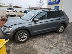 Volkswagen salvage cars for sale: 2018 Volkswagen Tiguan S