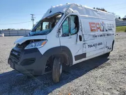 Salvage cars for sale at Gastonia, NC auction: 2023 Dodge RAM Promaster 2500 2500 High