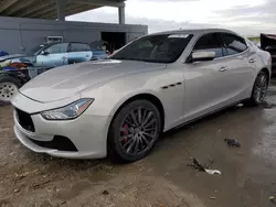 Maserati salvage cars for sale: 2017 Maserati Ghibli Luxury